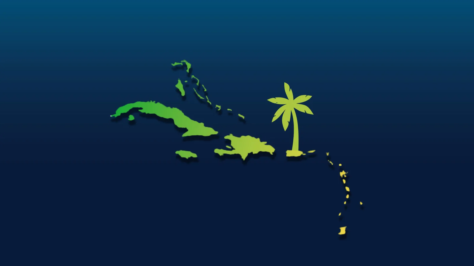 Carte illustrée Advanced SIM pour Caraïbes